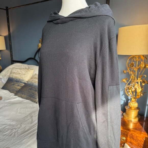 Helmut Lang Black Hooded Sweater - Picture 8 of 13